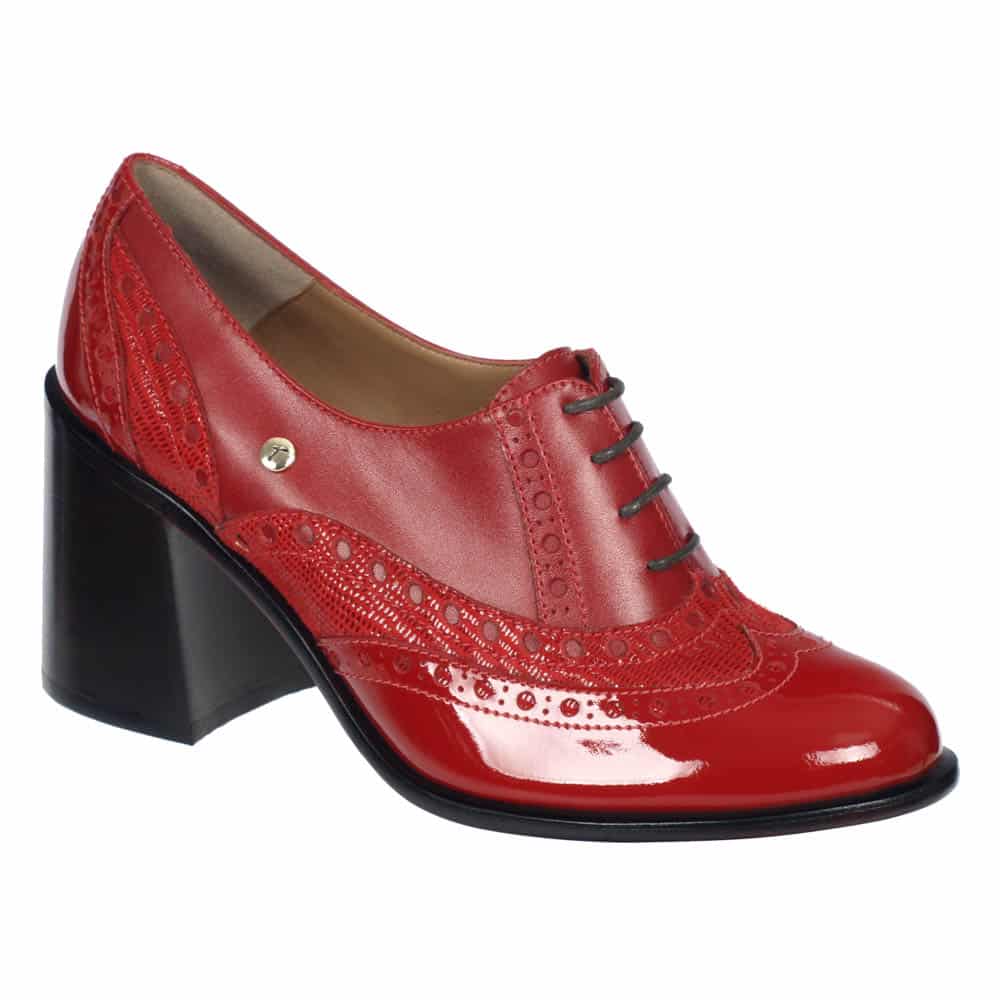 7CS/11173/0662 ROJO CLARO/ROJO CHAROL/FOLIA IGUANA/NAPA