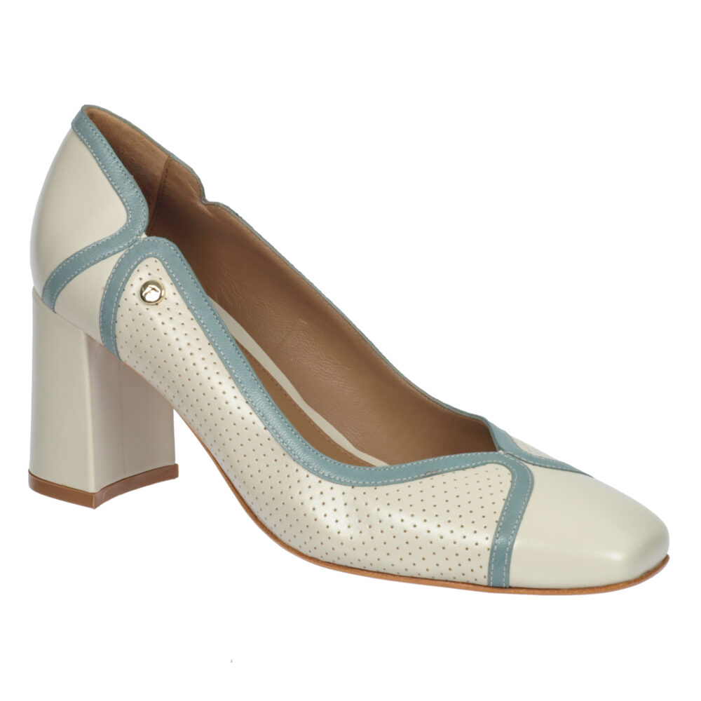 7CS/11299/0666 MILK/TURQUEZA NAPA/LUSTRADO