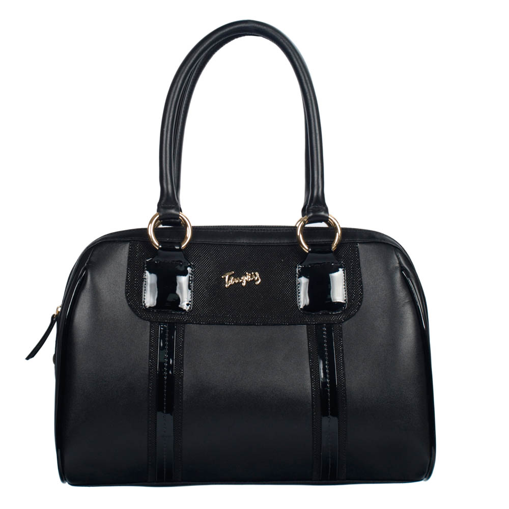 L__/1104 NEGRO/NEGRO NAPA/CHAROL/FOLIA MIL PUNTOS