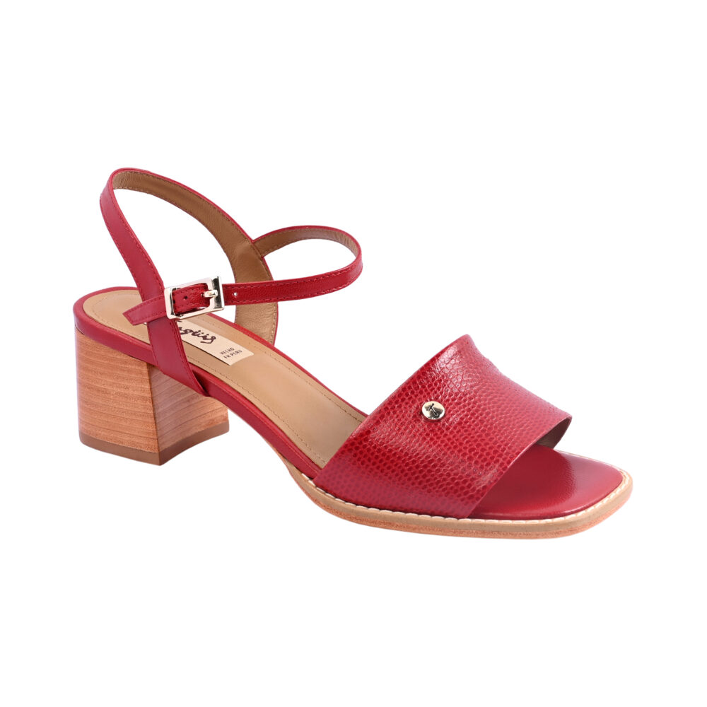 5SS/11326/0468 ROJO GRABADO TEGU/LUSTRADO