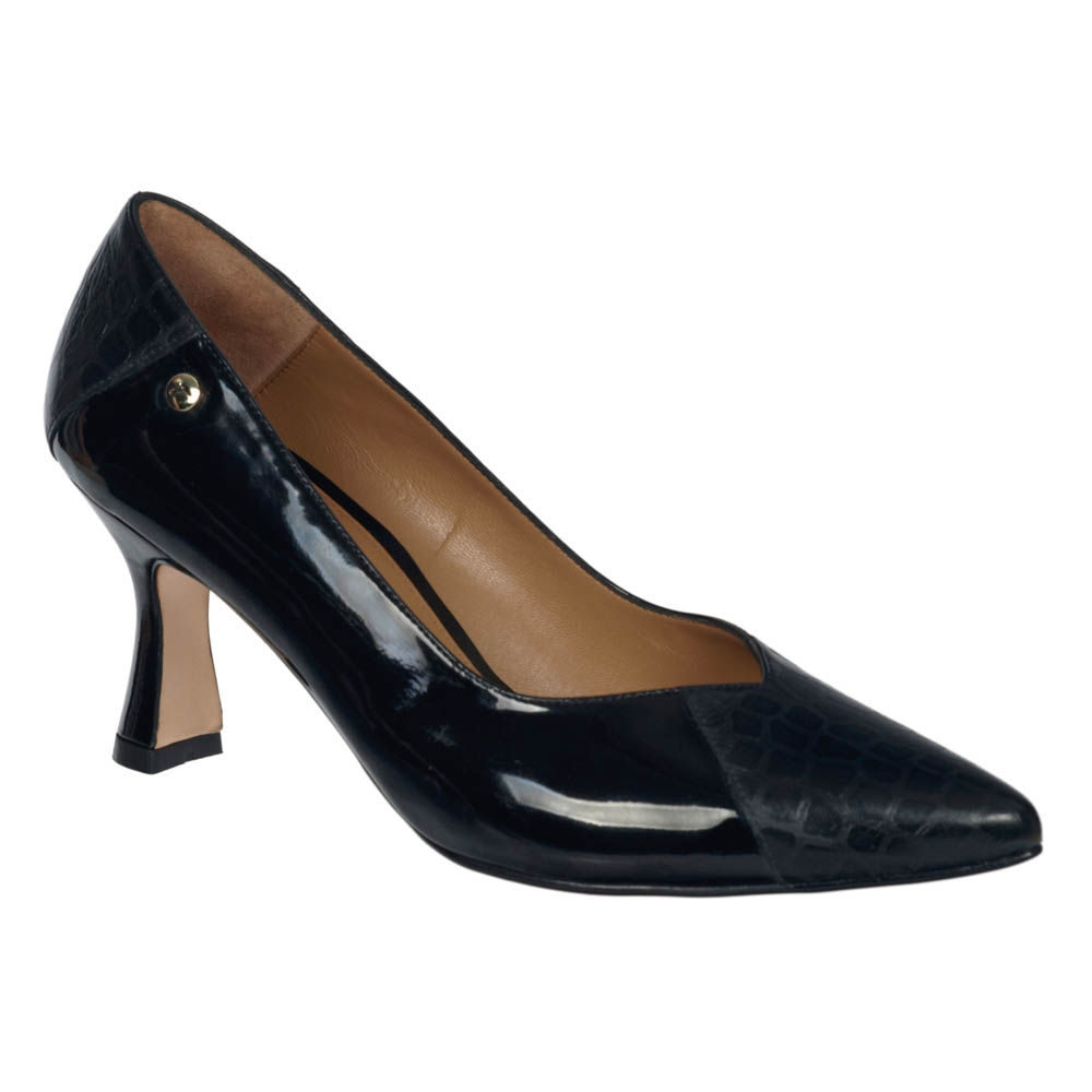 7CS/11387/0634 NEGRO CROCO/CHAROL